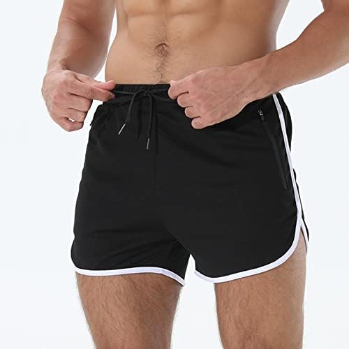 Queshizhe muške ležerne hlače Trend solidne boje Trend mladih ljetnih muških trenerki fitnes.