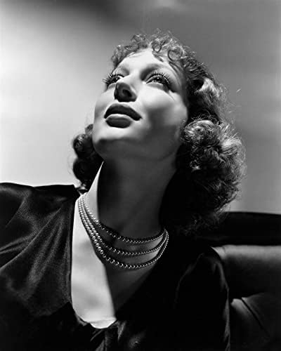 Loretta Young 1939 Studio Glamour Portret Nošenje bisernih ogrlica 8x10 fotografija