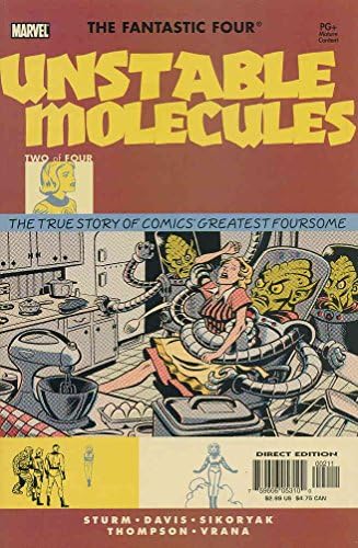 Zapanjujuće priče: Fantastična četvorka-nestabilne molekule 2O; comics of the mumbo / James Sturm