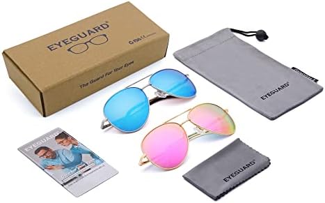 Eyeguard 2 Pack Bifocal Reading Sunčane naočale za žene i muškarce UV400 Protection Classic Aviator Sun Readers