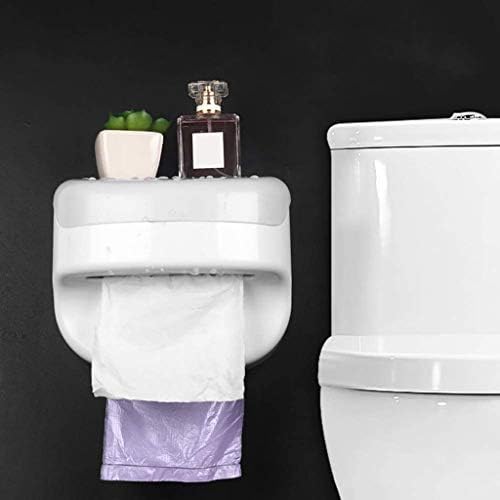 Plastični držač toaletnog papira-ekološki prihvatljiv i izdržljiv držač toaletnog papira, stalak za odlaganje maramica u kupaonici