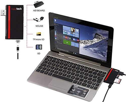 Laptop / tablet Navitech 2 u 1 USB 3.0 / 2.0 HUB-adapter / ulaz Micro USB čitač kartica SD / Micro SD kartica je Kompatibilan s HP-17-ca1203ng