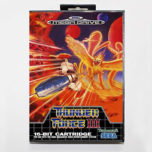 Romgame Thunderforce3 16 -bitni sega MD kartica s maloprodajnim kutijama za Sega Mega Drive for Genesis