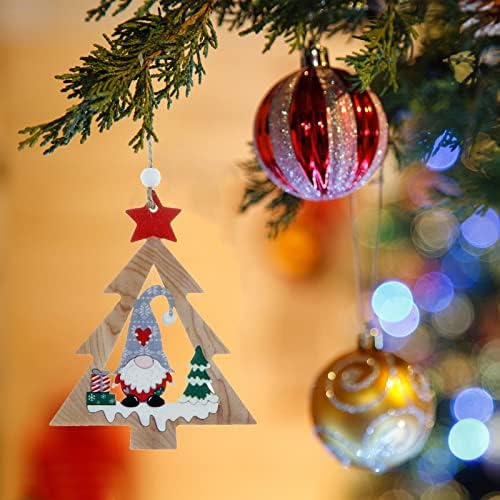 Božićni ukrasi postavljeni za ukrase za viseće drveće ukrase s žicama božićni Shoppe Garland