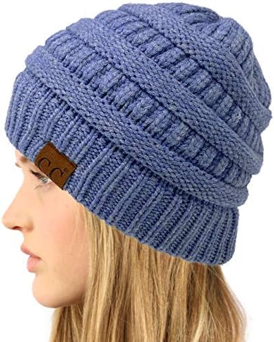 CC Classic Winter jesenski trendovski rastezljivi kabel pleteni šešir