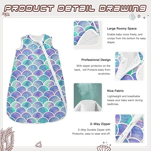 VVFelixl vreća za spavanje za novorođene bebe - Rainbow Vage dječje nošenje pokrivača - vreća za spavanje za dojenčad - odijelo za