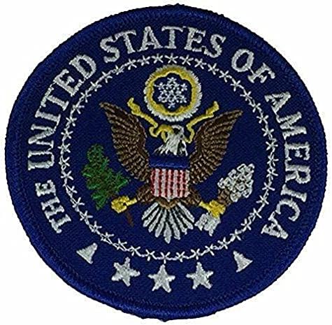 Vezeni flaster - zakrpe za žene muškarac - vrijedni pečat Sjedinjenih Država američki patch domoljubni ponos