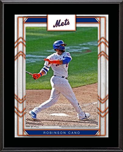 Robinson Cano New York Mets 10,5 x 13 sublimirani plaketi igrača - MLB plaketi i kolaže