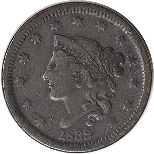 1839. p Velika glava od 1838 Cent Nevjereno F