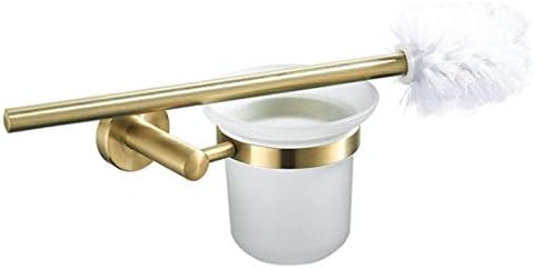 Toaletna zdjela četkica za toaletna četkica za toaletna četka od nehrđajućeg čelika Oglašana zlatna polica za kupanje na zidu Kupaonice