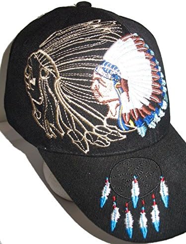 Indijanac Indijanac sjena hvatač snova Crna vezena bejzbolska kapa šešir