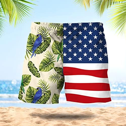 BMISEGM plaže kratke hlače za muškarce muške proljetne ljetne hlače hlače zastava tiskana patchwork sportska plaža hlača s