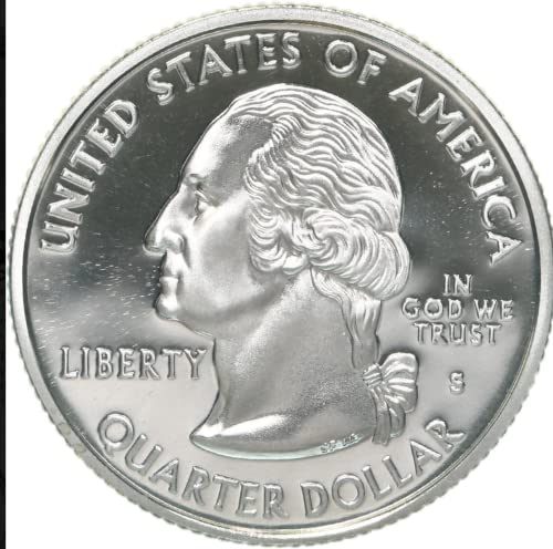 2005. S srebrni kvartal 25 centi dokaz Kansas Coin. Od otvorenog seta od metvice 25 centi ocijenjeno prodavačem.