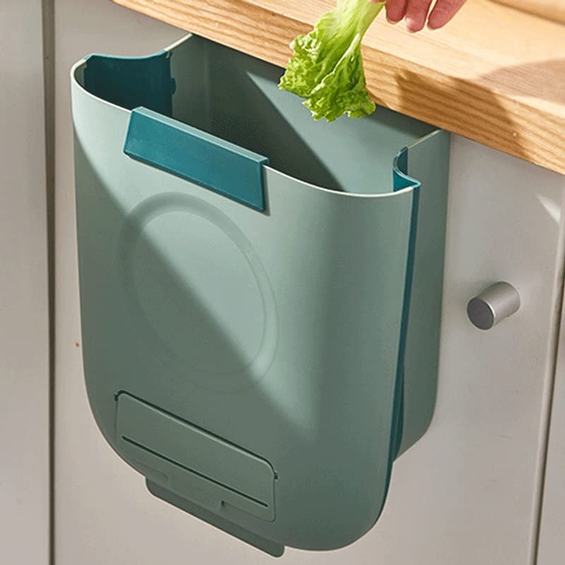 ; Sklopiva kanta za smeće na vratima kuhinjskog ormarića viseća kanta za smeće Zidna kanta za odlaganje smeća u kupaonici