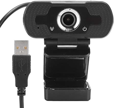PUSOKEI 1080P web kamera, PC USB web kamera s mikrofonom za videopozive, 30 fps Full HD Webcam Lownoise CMOS za bolje video konferencije/internetski