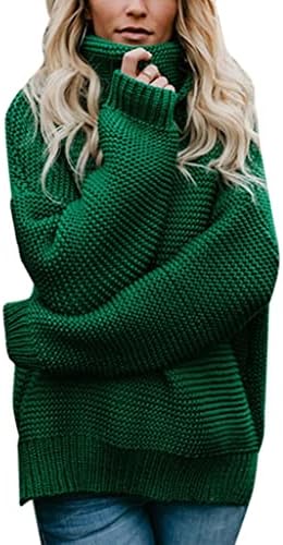 UODSVP ženski pulover džemperi Veličina kaputa za vrat dugi rukavi pleteni džemper vrhovi proljetni džemperi za 2023