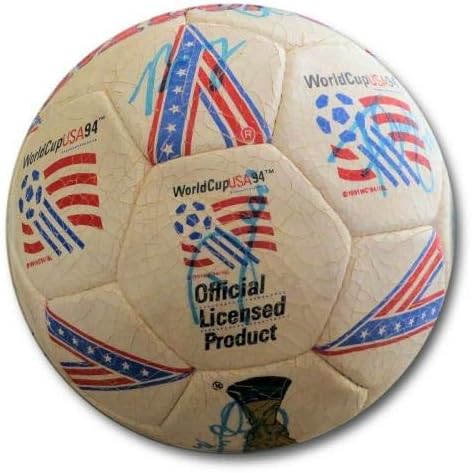 1994. Svjetski kup američki tim potpisao je autografirani nogometni lopta Lalas Jones Stranica - Autografirani nogometne lopte