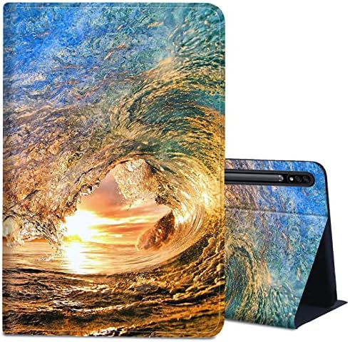 Slučaj za Samsung Galaxy Tab S8 Plus 2022/ Tab S7 Fe 5G 2021/ TAB S7 Plus 2020 Tablet 12,4 inča, PU kožna mekana folije s glavom stajalicom
