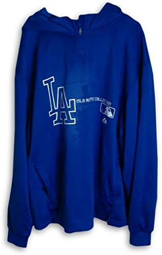 Kenley Jansen 2013 igrač nosio Dodgers Hoodie fleece Team izdanje 2xl EK645406 - Igra korištena MLB Jackets