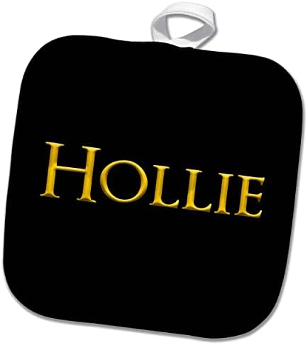 3Drose Hollie Popularno ime žene u Americi. Žuto na crnoj daru - Volari za rupe