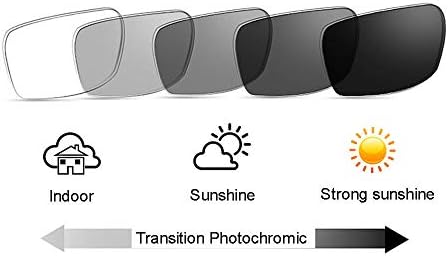 SINEPPERK progresivna multifokalna naočala za čitanje prijelaz Photokromični anti-UV objektiv Sunce Reader