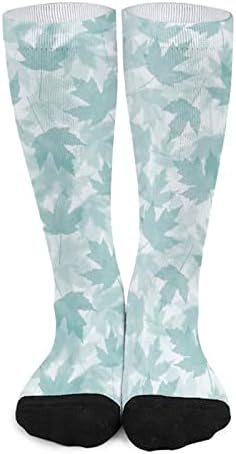 WeedKeycat Maple slojevi čarape čarape Novitet Smiješan tisak grafički povremeni umjerena debljina za proljeće jeseni i zima