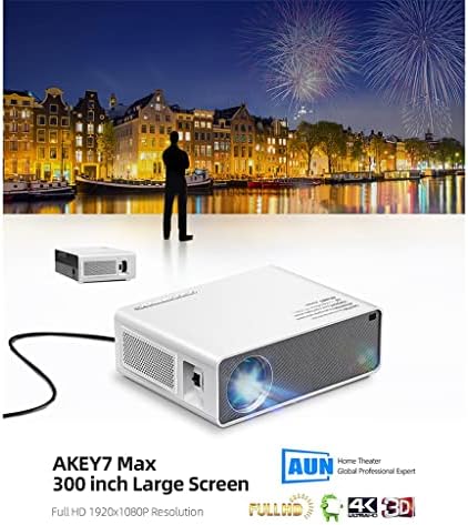 YTYZC LED projektor Full VideoProcteur 7500 Lumens Projektor 4K Video Beamer Mobile Telefon ProjetCor za kućno kino