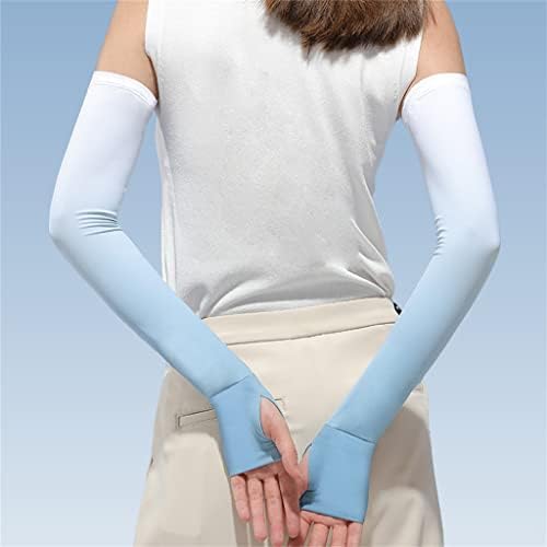Rukavice; ženske ljetne ledene svilene divlje rukave rukavi za jahanje na otvorenom kontrastne boje ledeni rukavi