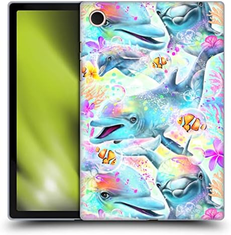 Dizajni slučaja glave službeno licenciranu Sheena Pike Rainbow Dolphins & Fish Animals Animal Case Meki gel kompatibilan sa Samsung