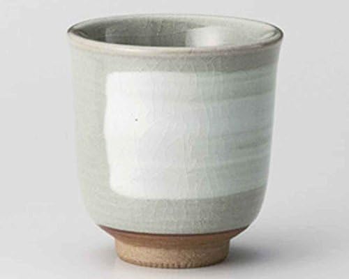 Kobiki 3.3inch Set od 2 japanske šalice čaja siva keramika napravljena u Japanu