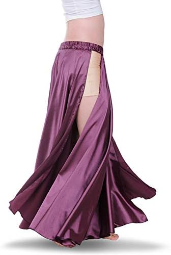 Royal Smeela Belly Dance suknja Plemalna dvije bočne sukne suknje za trbuh kostim za žene maxi suknje satenske suknje suknje