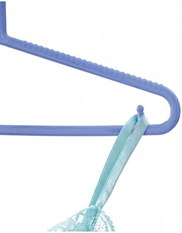 Yumuo podstavljeni antiklip plastične vješalice vješalica za odrasle odjeće mokro sušilo-c