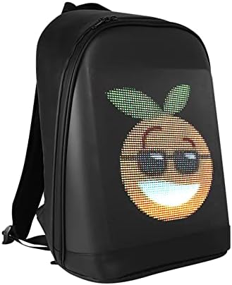 Ruksak s LED paketom, vodootporni ruksak s programabilnim zaslonom u boji, ruksak za prijenosno računalo za putovanja za muškarce i