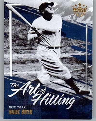 2022 Panini Diamond Kings Umjetnost udaranja 8 Babe Ruth New York Yankees Trading Card