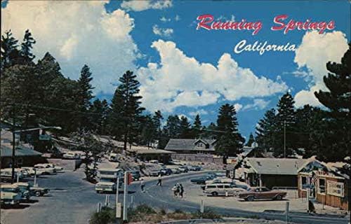 Pogled na odmaralište Ranning Springs, Kalifornija, Kalifornija originalna Vintage razglednica