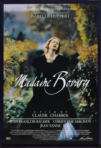 Madame Bovary - 27 X40 originalni filmski plakat Jedan list Isabellel Huppert 1991