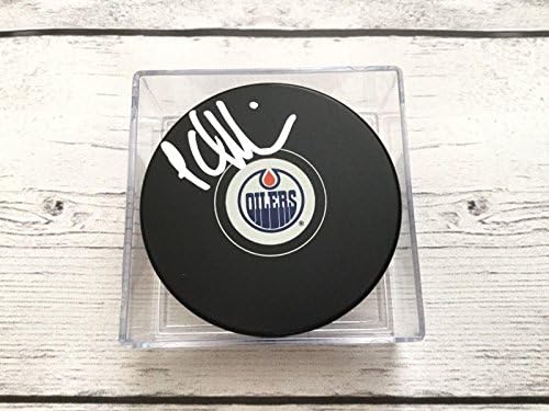 Peter Chiarelli potpisao je hokejaški pak Edmonton Oilers s potpisom a - NHL Pakovi s autogramima