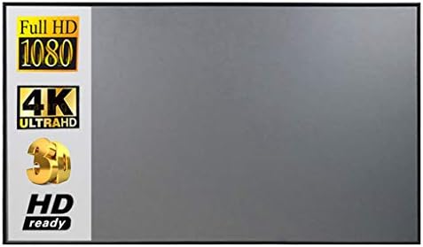 Zaslon LHllHL projektora 16: 10.100 120 inčni reflektivna tkanina za projiciranje tkanine za YG300 DLP LED video Beamer