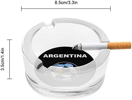 Argentina nogometna nogometna čaša pušenje Ashtray Cigarete cigareta Okrugli držač pepela, držač ladice za unutarnju, na otvorenom