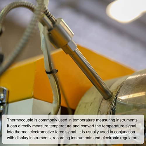 Senzor termoelementa od nehrđajućeg čelika vodootporan senzor regulatora temperature od 32 do 1112 od 5 do 50 mm od 10 stopa
