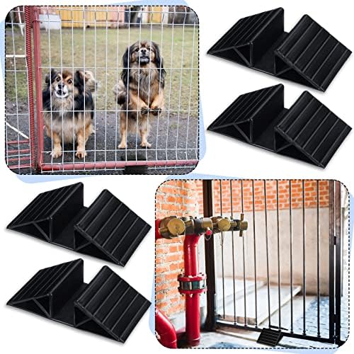 6 kom potporne noge za vrata za kućne ljubimce plastična trokutasta armaturna ploča za pse izolacijska ograda samostojeća vrata za