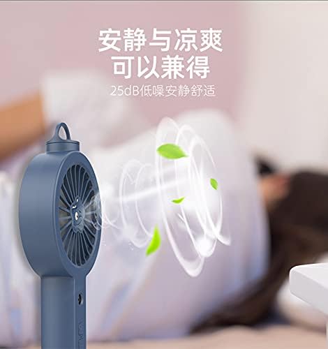 Swetne prijenosni mini ventilator, ručni punjivi USB ventilator s podešavanjem volumena zraka u 3 stupnja, toplina na radnoj površini