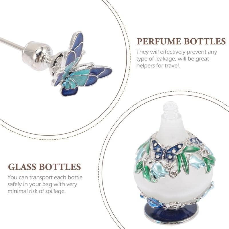 Bočice s parfemima staklena bočica prazna za višekratnu upotrebu kristalni Antikni dekorativni sprej s matiranim esencijalnim uljem