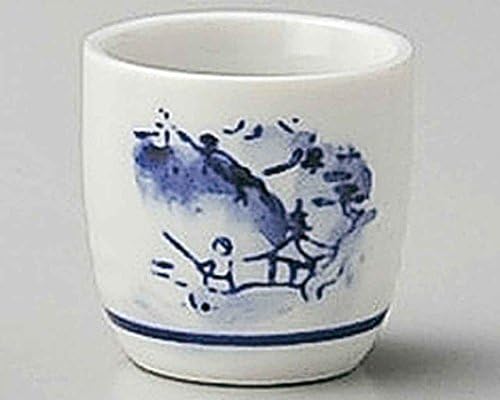 Sansui 1,9inch sake Cup bijeli porculan napravljen u Japanu