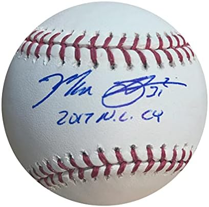 Max Scherzer autogramirani Rawlings Službeni baseball Major League s natpisom 2017 NL CY - Autografirani bejzbol