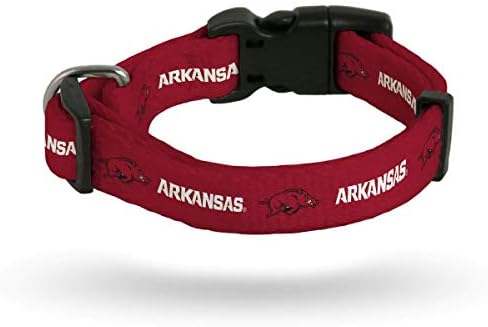 Arkansas Razorbacks Nylon Pet Dog Collar