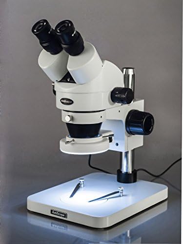 Profesionalni stalak kompasa стереомикроскоп AmScope SM-1BSY-144S zoom okulara WH10x, zoom 7x-90x, zoom objektiv 0,7 X 4,5 X, Kružne