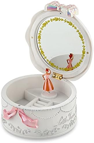 Ylyajy Girls Glazbeni nakit kutije rotirajući muzički gramophoneBirthday pokloni (boja: Onecolor, veličina