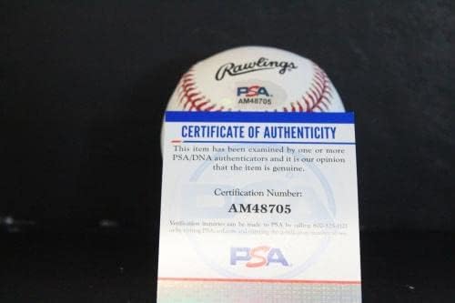 Lou Brock potpisao autogram bejzbola Auto PSA/DNA AM48705 - Autografirani bejzbol