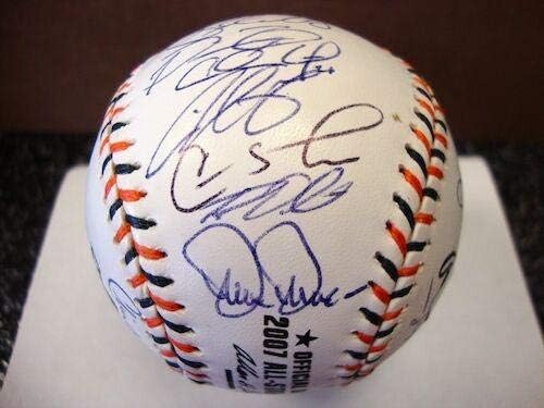 2007 All Star Game National League tim potpisao je Auto Baseball MLB hologram - Autografirani bejzbol